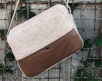 Retro Tasche braun | Karl | AllDayBag