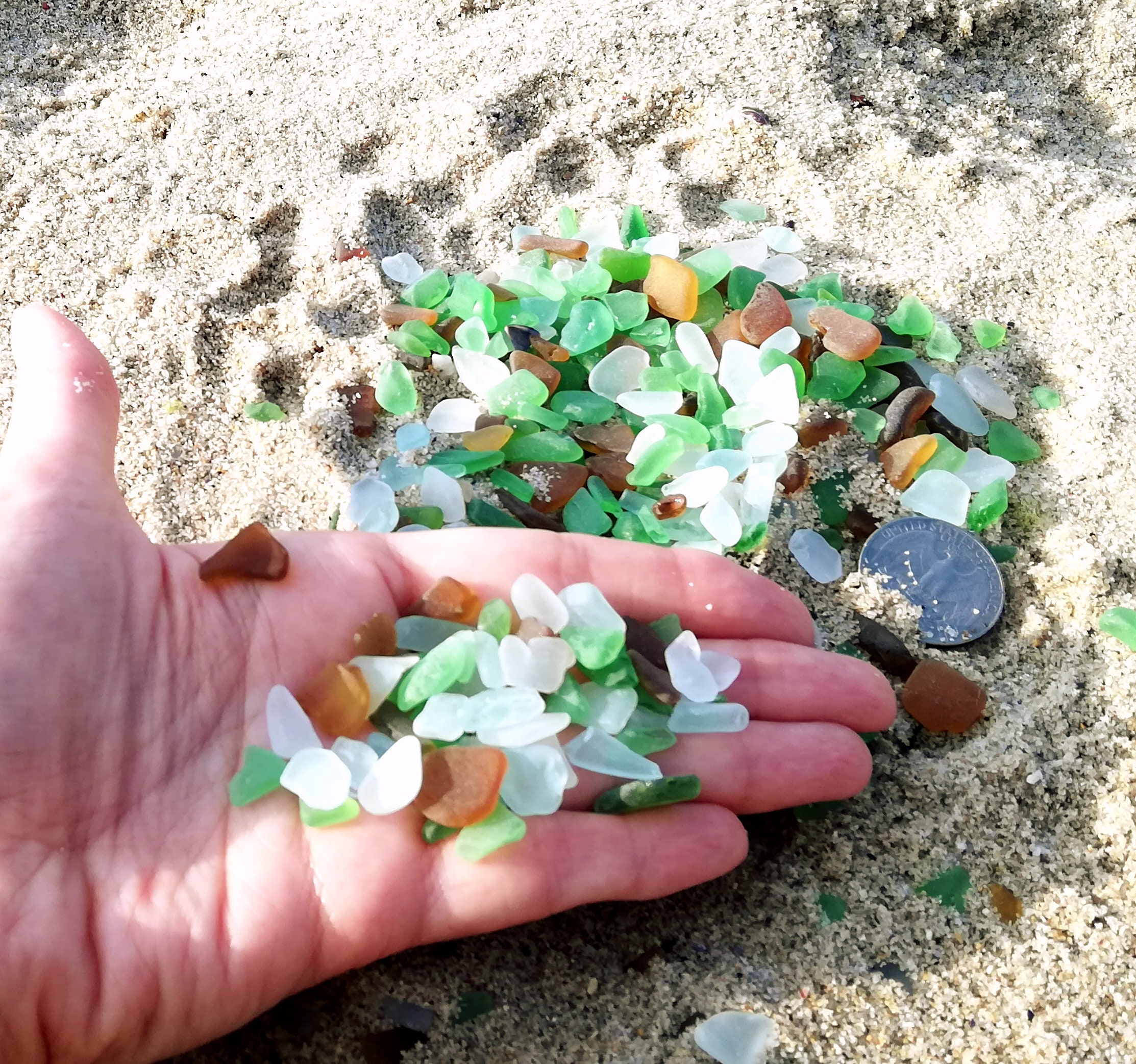 Sea Glass Small 50500 Lot Bulk Real Beach Glass Mosaic Sea Etsy Canada