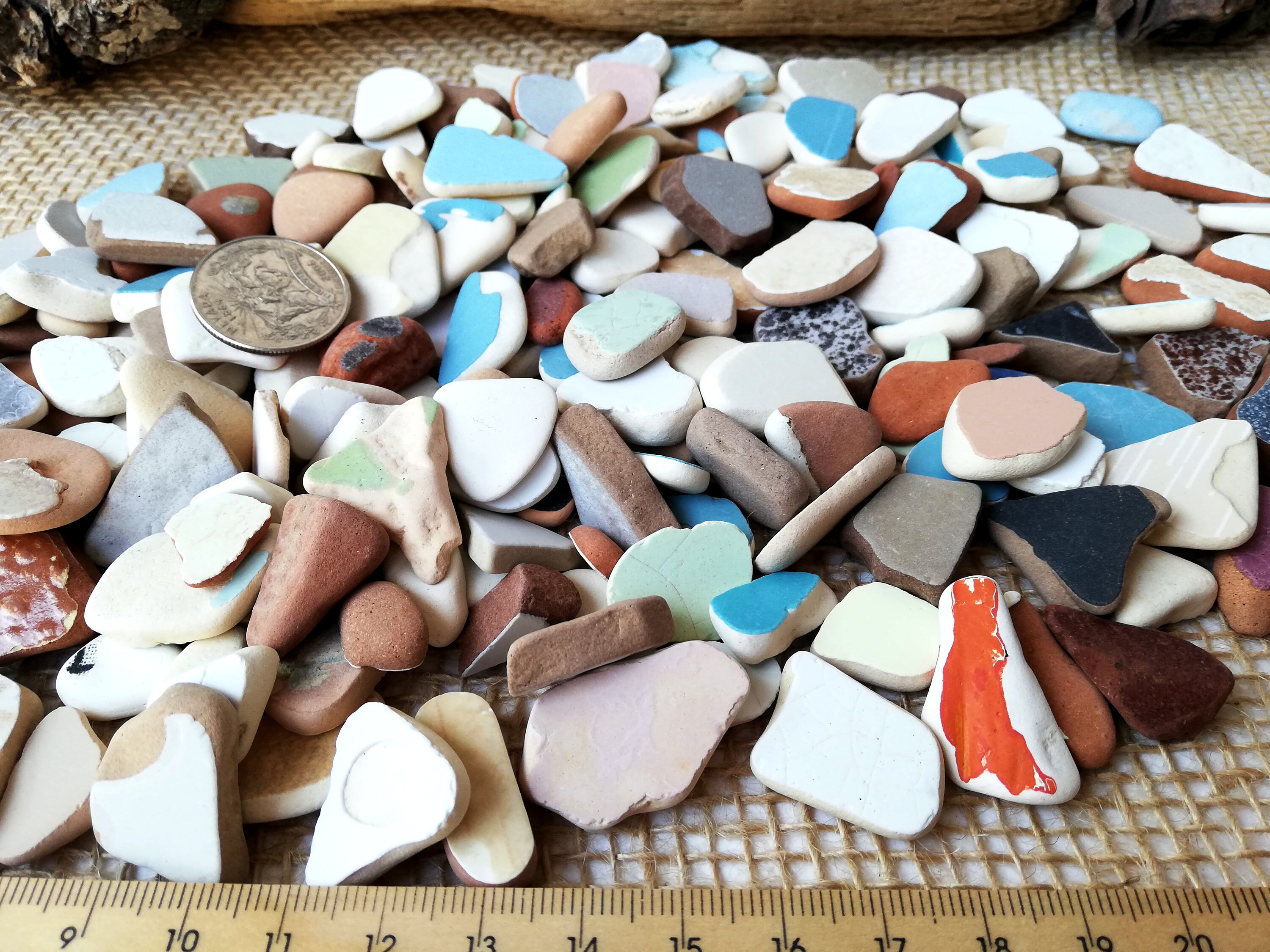 Bulk Sea Pottery Lot 50 200 Pcs Mixed Ceramic сollectible Etsy