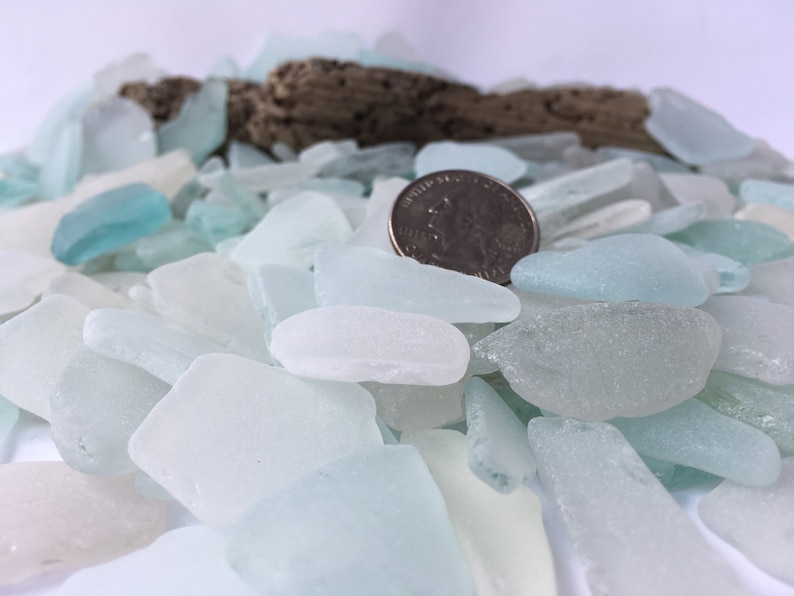 Bulk Craft Sea Glass 50 200 Set Real Beach Glass Genuine Sea Etsy