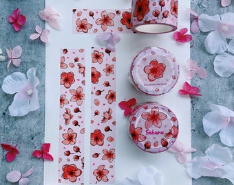 Sakura 2.5 cm Watercolor Washi Tape