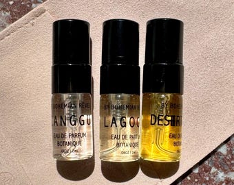 Conjunto de descoberta de fragrâncias Boho Rêves Core - Desert Fleur, Lagoon e Canggu (2ml)