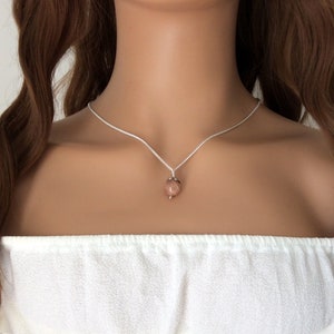 Handmade Sunstone Pendant Necklace - Unique Gift for Her