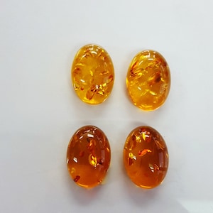 High Quality Baltic Amber 25x18mm, 30x22mm, 30x20mm, Baltic Amber Oval Cab, Amber Oval , Natural Amber Cabochon, Natural Baltic Amber