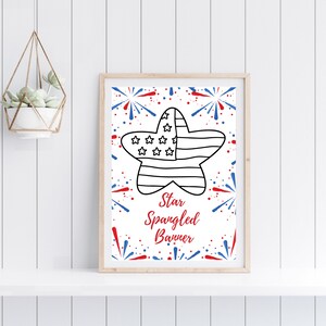 Set of 20 - 4th of July Handprint Art, Activity, Coloring Pages ...