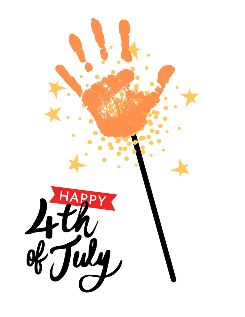 Set of 20 - 4th of July Handprint Art, Activity, Coloring Pages ...