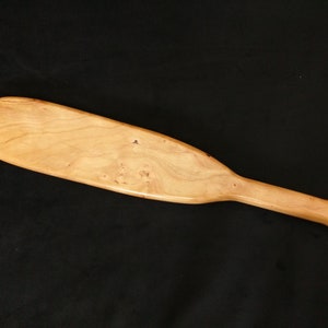 Cherry Beaver Tail Spanking Paddle Large BDSM Discipline Wooden Paddle Spanking Toy Punishment Paddle image 2