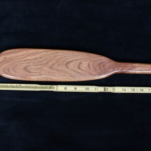 Mesquite Beaver Tail Spanking Paddle Large BDSM Discipline Exotic Wooden Paddle Spanking Toy Punishment Paddle afbeelding 9