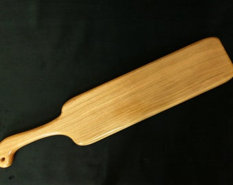 Cherry spanking paddle. - Carved Kink