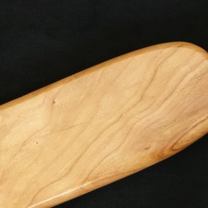 Cherry Beaver Tail Spanking Paddle Large BDSM Discipline Wooden Paddle Spanking Toy Punishment Paddle image 6