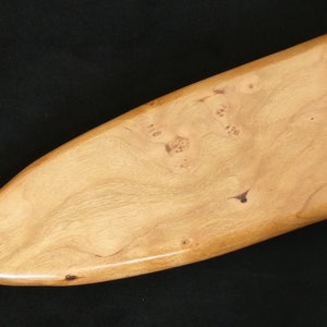 Cherry Beaver Tail Spanking Paddle Large BDSM Discipline Wooden Paddle Spanking Toy Punishment Paddle image 7