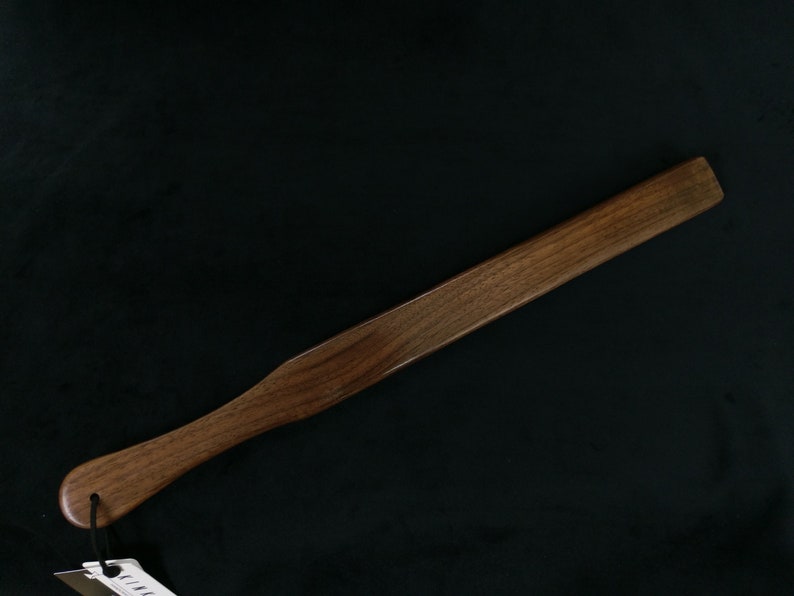 Ruler Paint Stick Style Spanking Paddle Stingy BDSM Toy Exotic Wooden Paddlemature Walnut