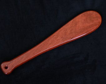 Bloodwood Cactus Spanking Paddle | Large  BDSM Discipline Wooden Paddle | Spanking Toy Punishment Paddle