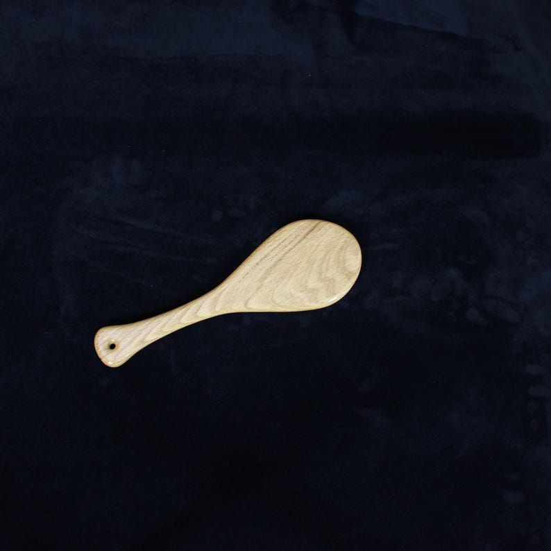 White Oak Pocokari Paddle | Over The Knee OTK Wooden Paddle | Medium BDSM Wood Paddle | Spanking Toy Punishment Paddle