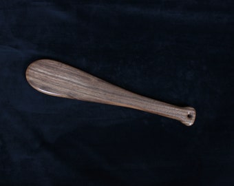 Walnut Cactus Spanking Paddle | Large  BDSM Discipline Wooden Paddle | Spanking Toy Punishment Paddle