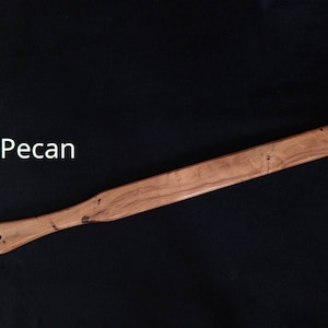 Ruler Paint Stick Style Spanking Paddle Stingy BDSM Toy Exotic Wooden Paddlemature Pecan