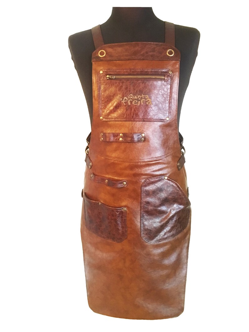 Leather Apron Bartender Leather Apron Leather Apron Barmaid Restaurant Hotel Bar Cocktail