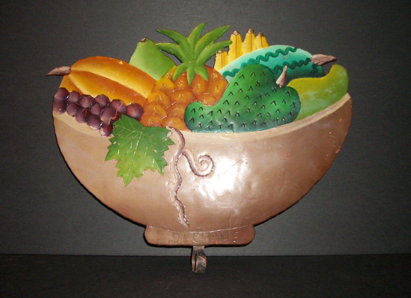 Fruit Bowl Wall Hanging with Hook Etsy
