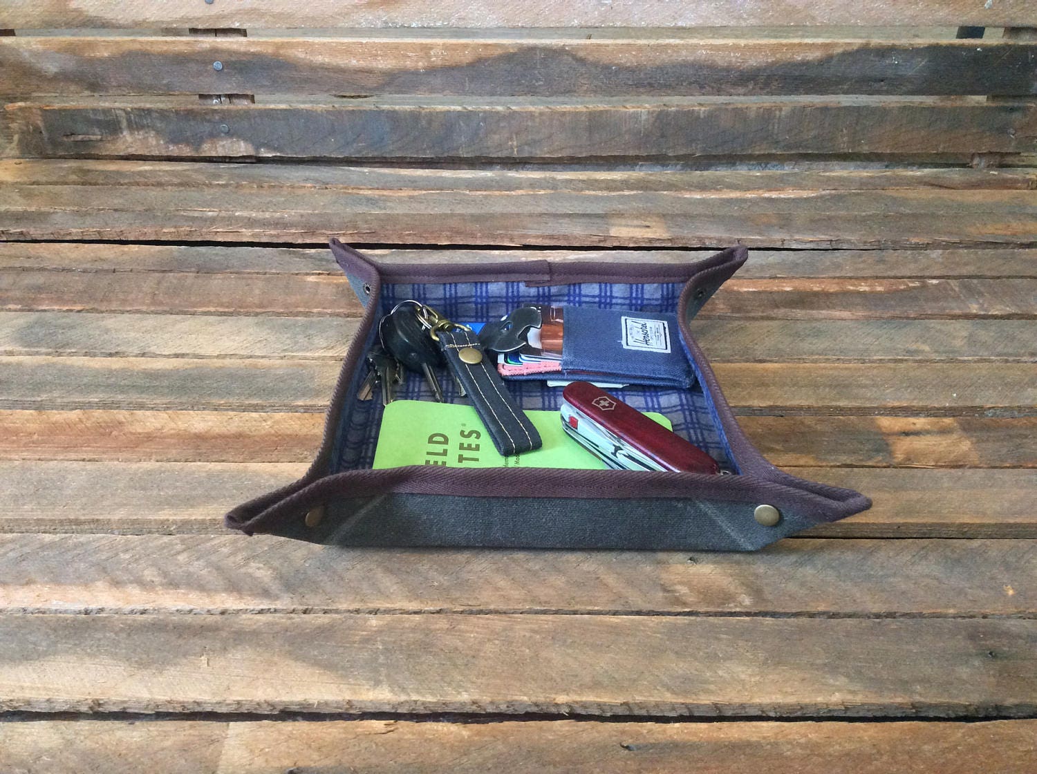 Green Valet Tray Mens Valet EDC Valet EDC Gear Wallet Etsy