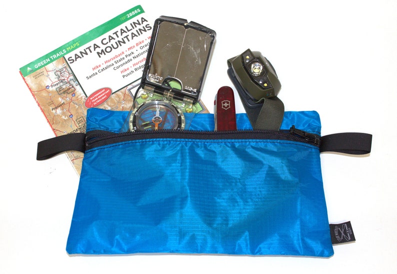 Ultralight Zipper Pouch Large Zip Pouch Ripstop Nylon Pouch Etsy