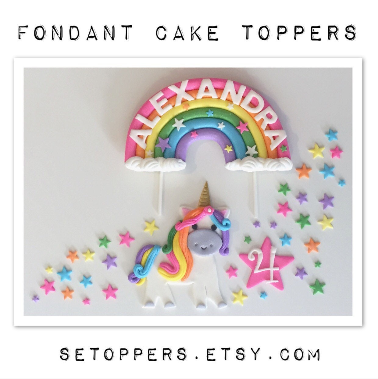 Fondant Cake Toppers — Cup'N Cake