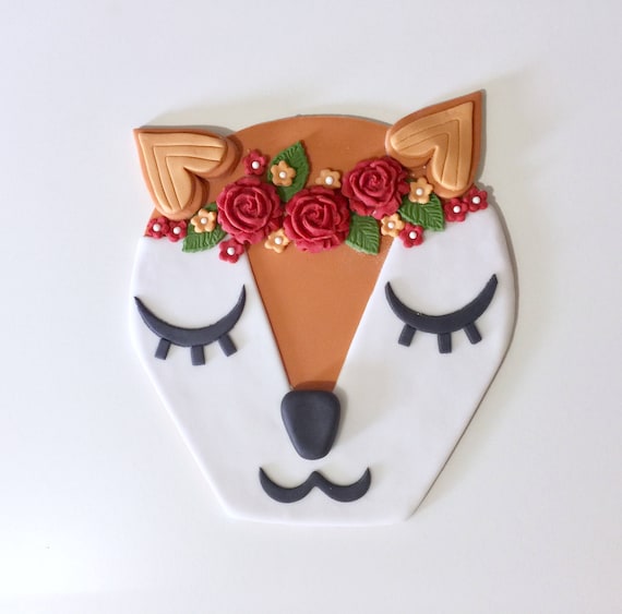 Fox Fondant Fox Cake Topper Cupcake Topper Woodland Cake Etsy Fox Fondant Fox Cake Topper Cupcake Topper Woodland Cake Etsy