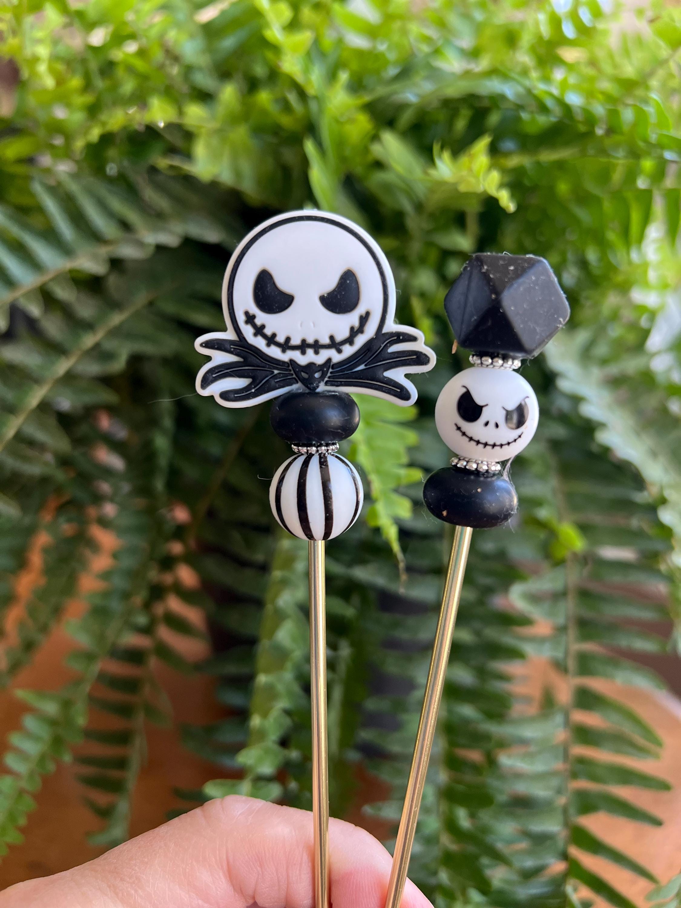 Mini Grammy Sticks, Mini Amigurumi stick,  Skeleton Amigurumi stick, crochet tool,sewing sticks plushie sticks, Spooky stick