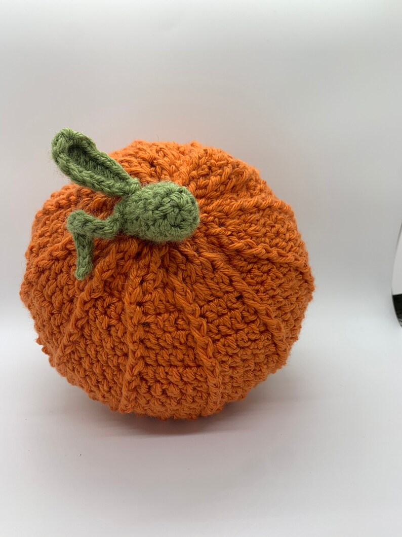Pumpkin Hat Knit Pumpkin Hat Baby Pumpkin Hat Crochet Etsy