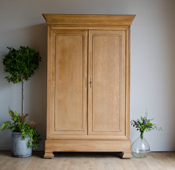 French Antique 19th Century Louis Philippe Knockdown Light Oak Etsy