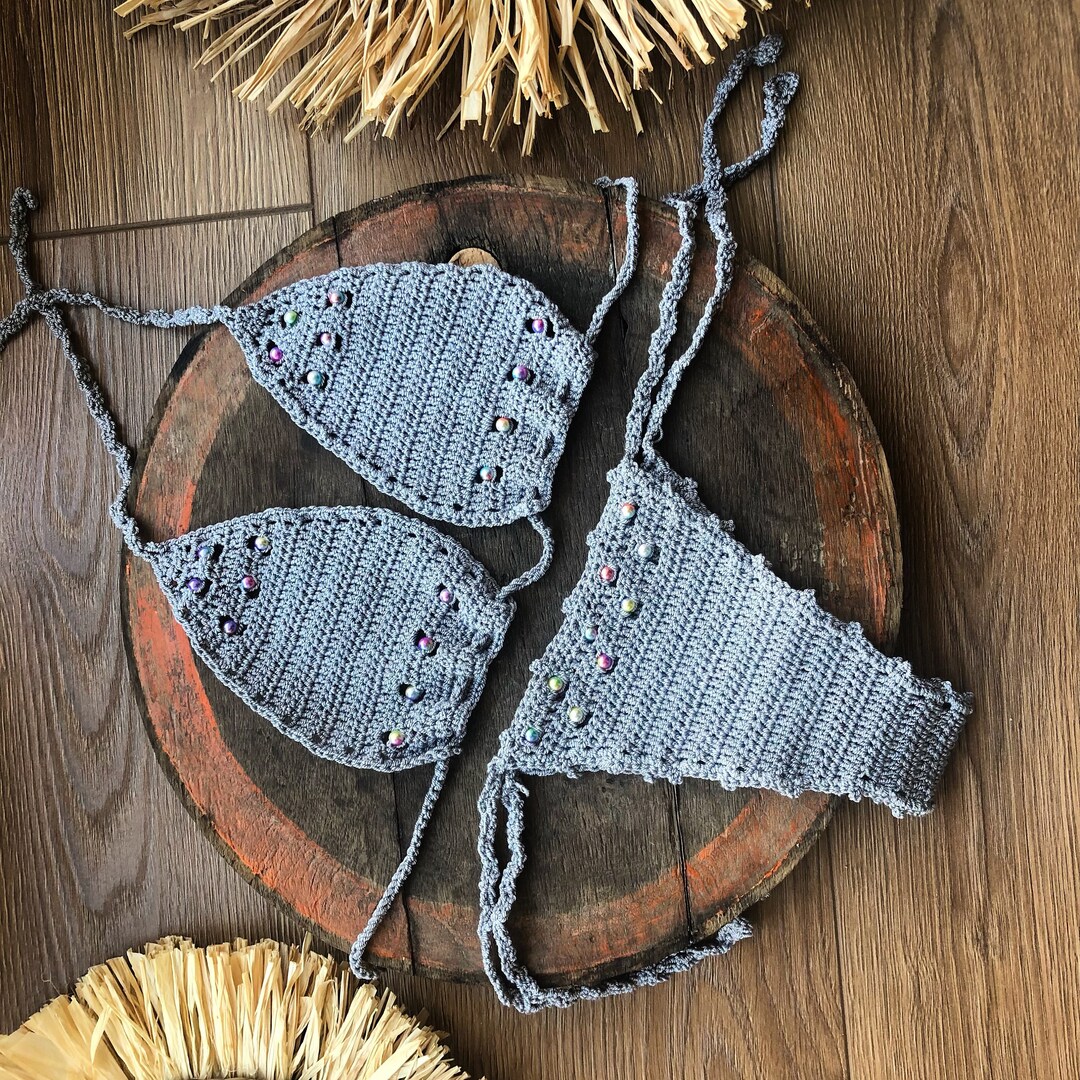 CrochetSet CrochetBikini Set Crochet Swimsuit Bathing