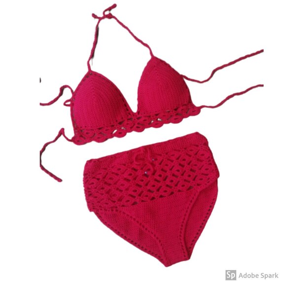 high waisted bikini vintage style
