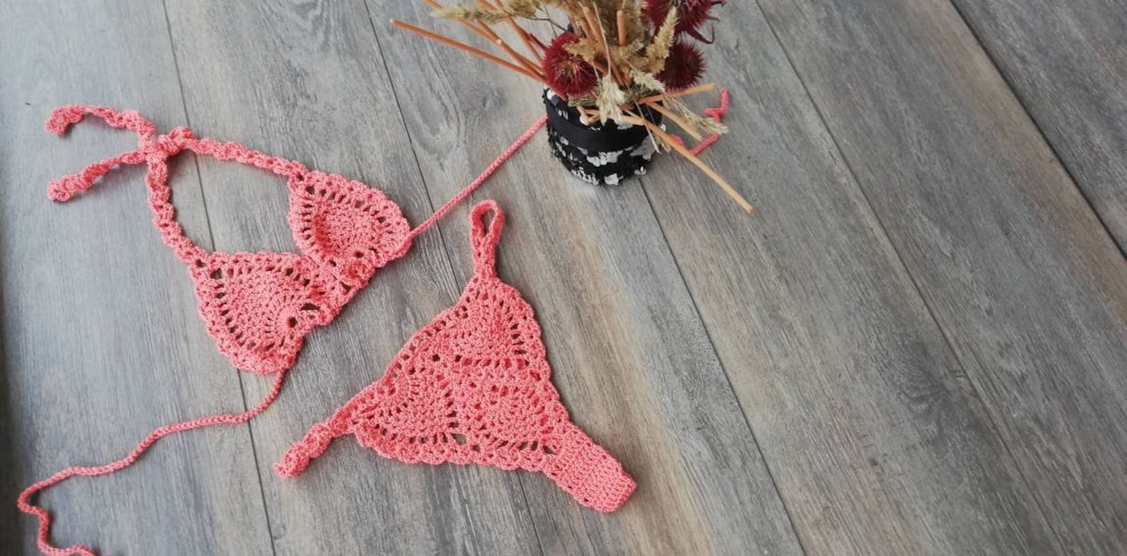 String Bikini Extreme Micro Bikini BDSM Stripper Outfit Micro Thong