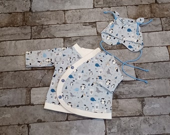 Baby Set Wrap Jacket avec Earmet