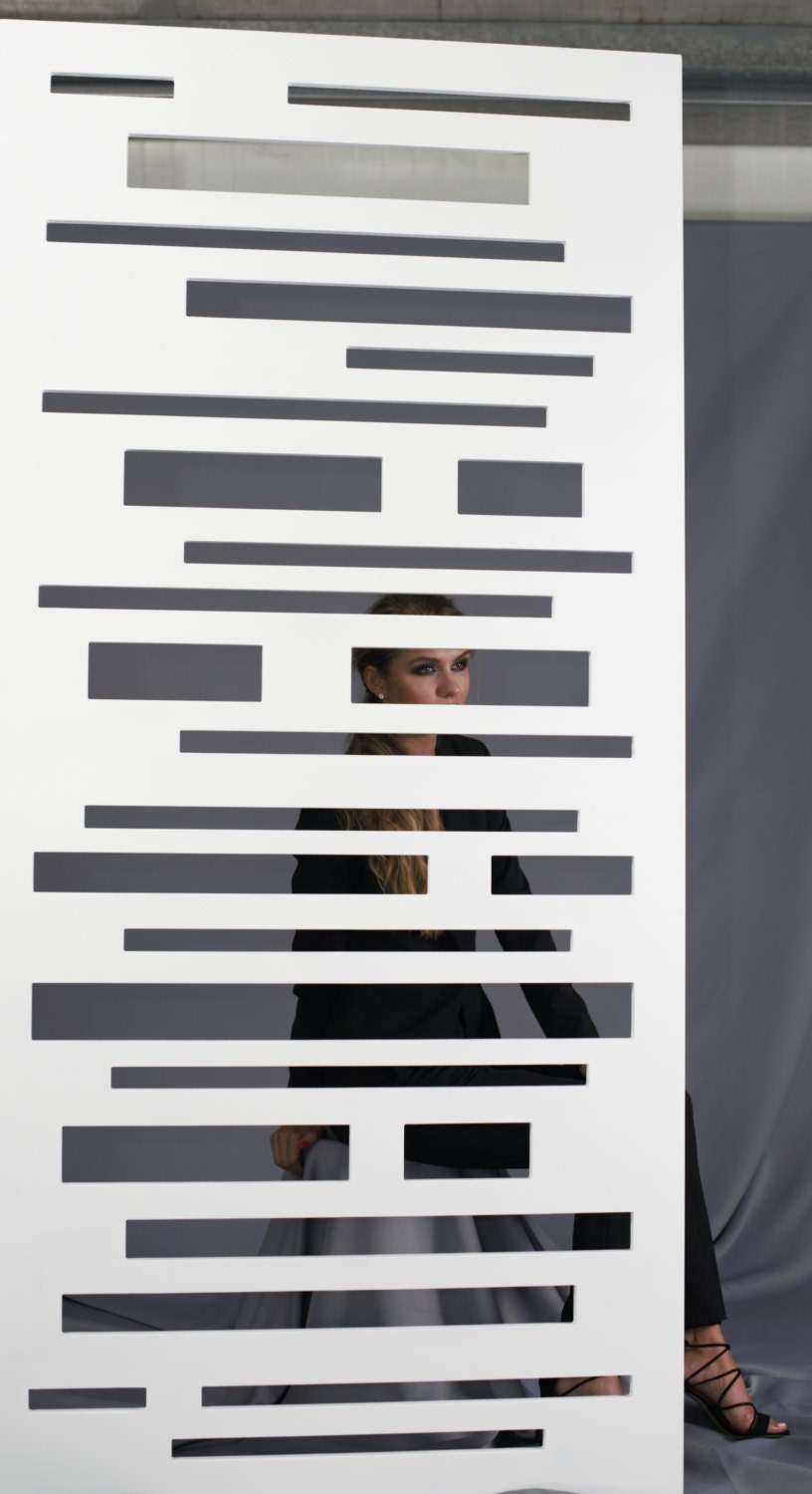 Paravent en Bois Laqué à La Main