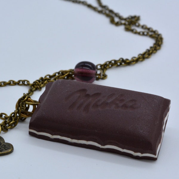 Milka - Collier Barre chocolatée au yaourt