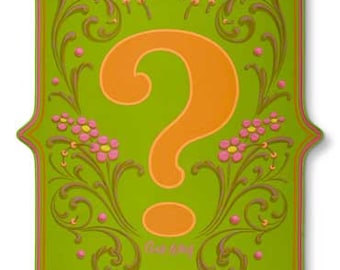 Ask Why - Poster - Sign painting, fileteado