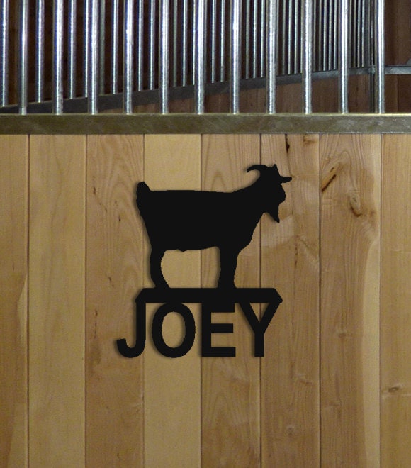 Billy Goat Stall Sign | Etsy
