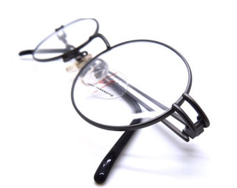 YAMAMOTO 6109 Off Grey Oval Vintage Japanese Design Eyewear 52mm