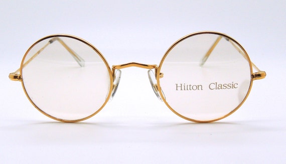 真の丸メガネ HILTON CLASSIC Eyewear by Savile Row 44 mm