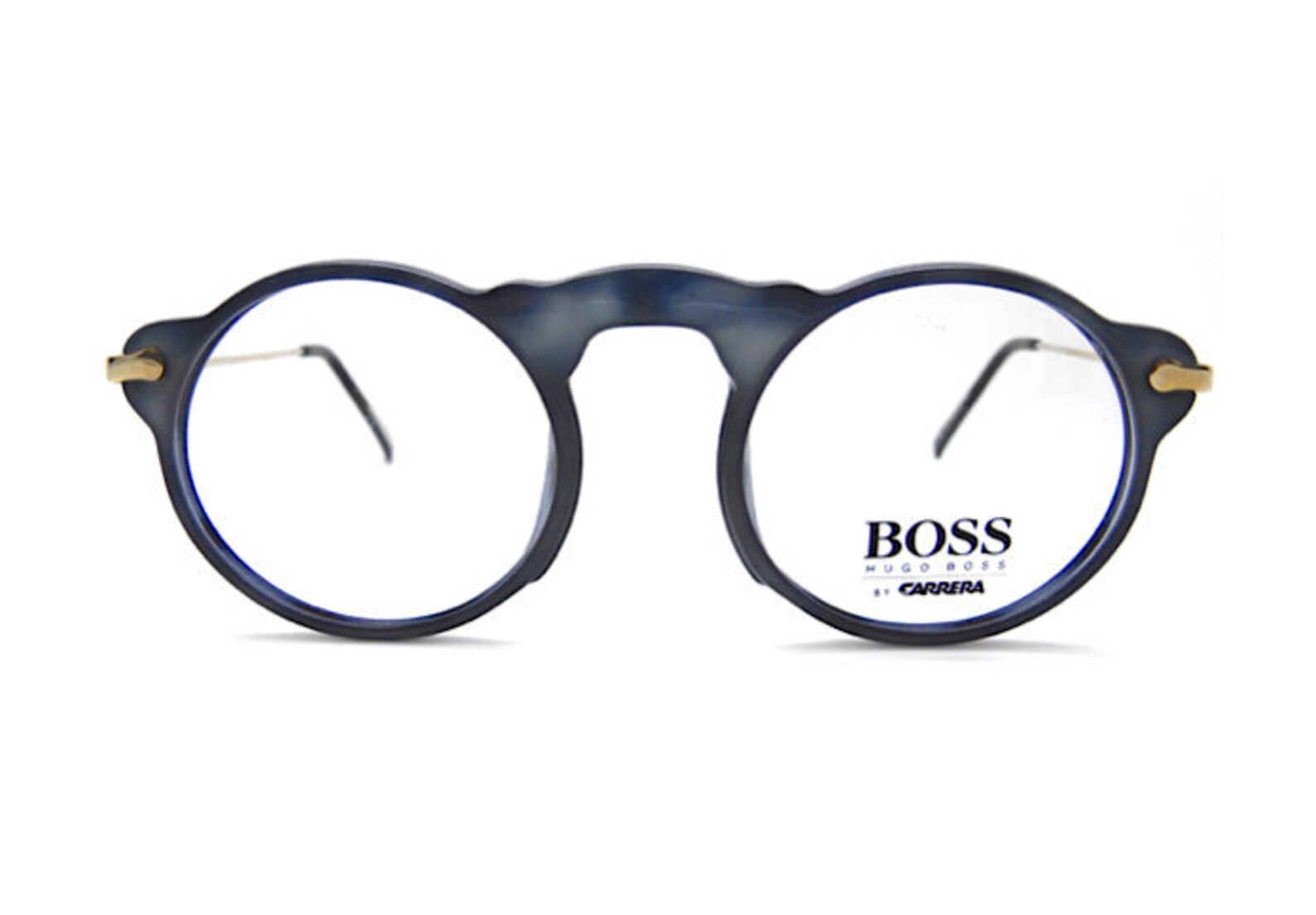 hugo boss round glasses