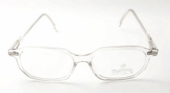 Classic Rectangular Clear Acrylic Designer Glasse… - image 5