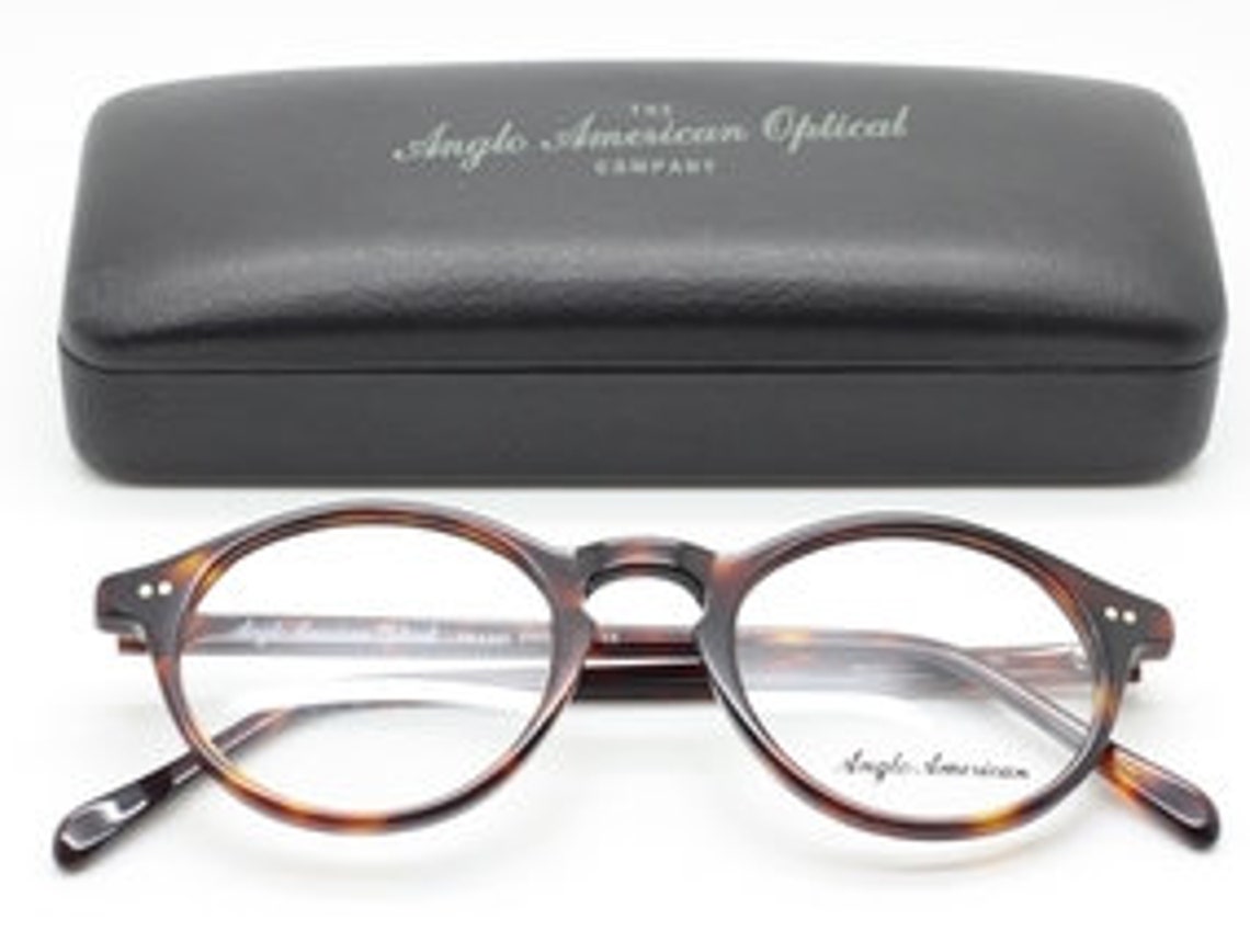 Sought-after Panto Shaped Anglo American 406 Glasses Frames in - Etsy