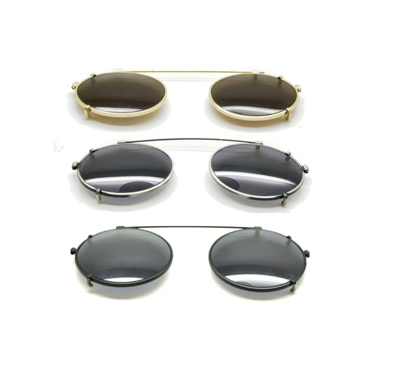 Clip on Sunglasses Handmade to Order in the UK 100% UV Protection