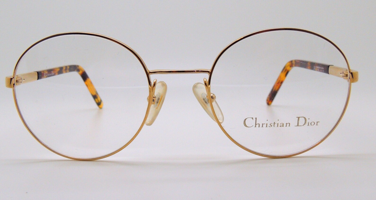 Gold Classic Style CHRISTIAN DIOR VINTAGE Glasses Frames Etsy