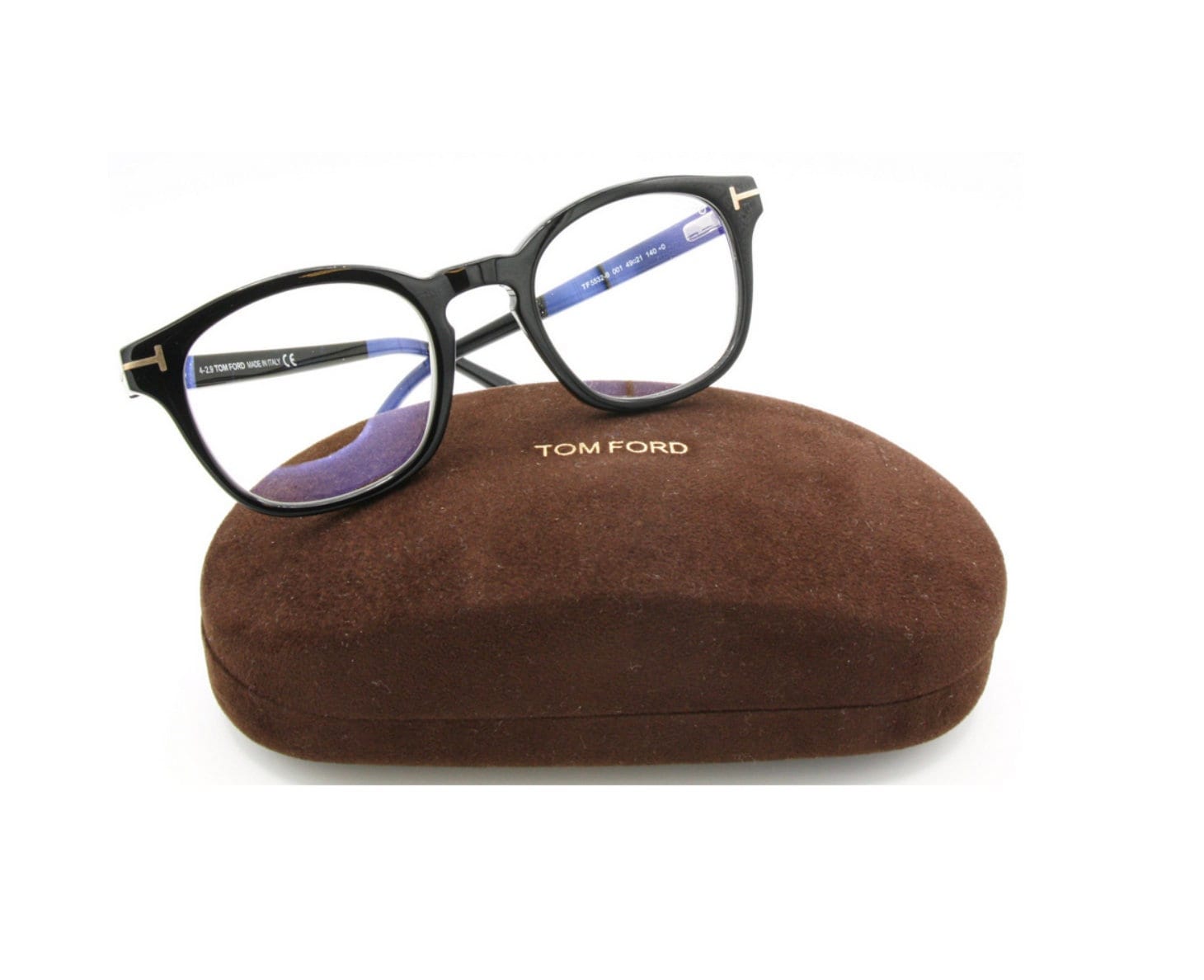 TOMページ Square Style Prescription Glasses by Tom Ford 5532 in A