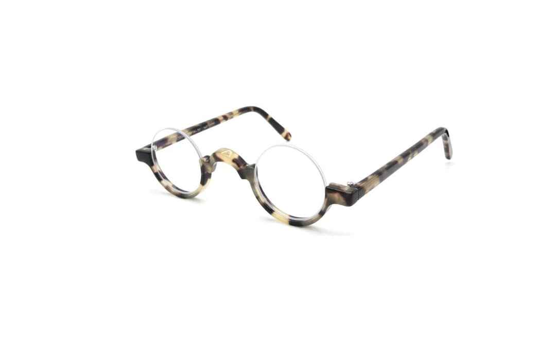 Half Spectacles Half Rim Hand Made Reading Glasses by Schnuchel 3604 Tortoiseshell ...