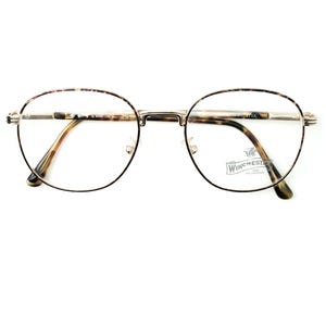 Classic Italian 80&#39;s Panto Style Tortoiseshell Winchester 1866 California Frame NEW & Unworn