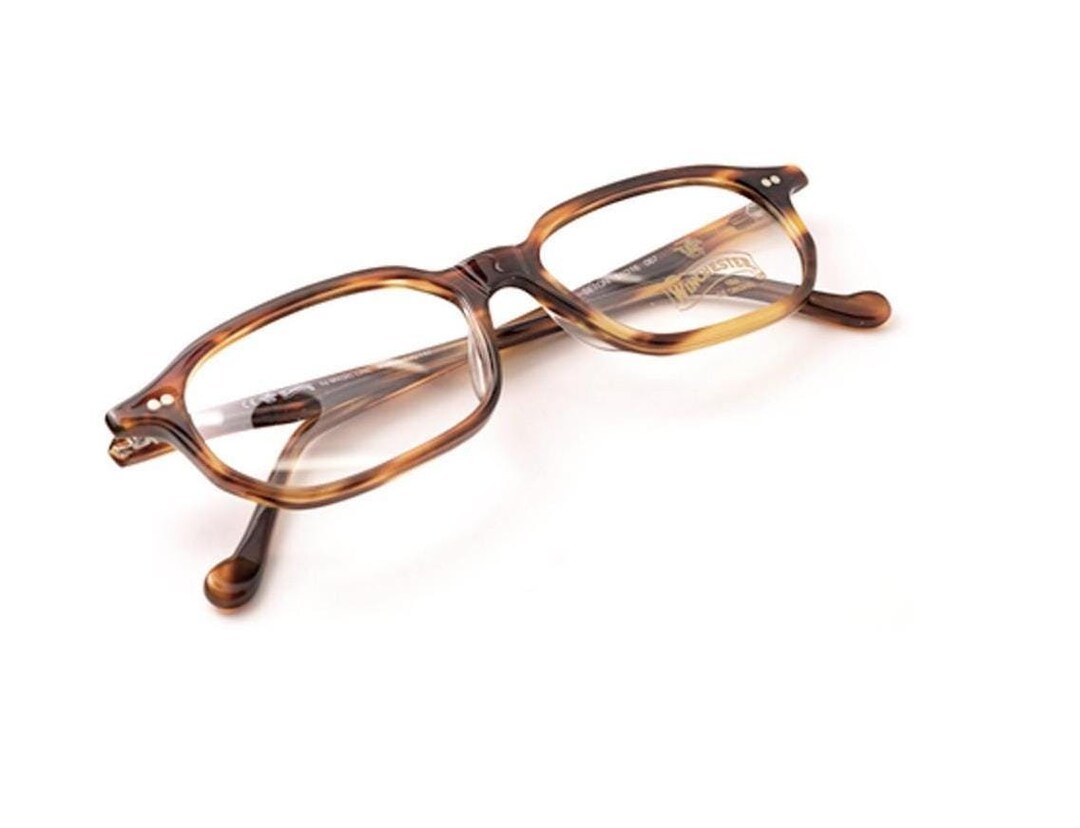Sharp Turtle Spectacles Classic Rectangular Glasses in Turtle Acrylic Designer Eyewear by ...