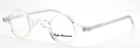 Clear Acetate Anglo American Groucho True Round S… - image 2