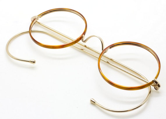 Vintage Glasses True Round John Lennon Style Eyew… - image 4